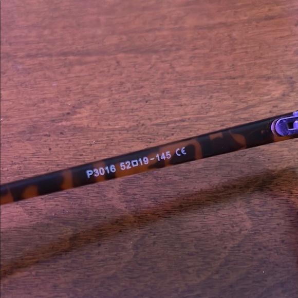 Tortoise Shell Sunglasses with Gold Accents - Picture 6 of 7